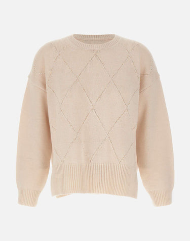 Maglia over con pailletes RI5FP009 1041 KAOS 