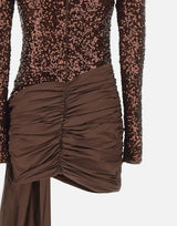 "Sequins Bow Mini Dress" 114881 2910 ROTATE BIRGER CHRISTENSEN 