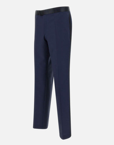 Pantaloni BOSS in lana e mohair 50464780 404 BOSS 