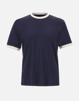 T-shirt con profili a righe M75TSHM13 TES0M291110301 ELEVENTY 