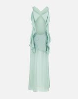 "Maxi waterfall dress" 113904 305 ROTATE BIRGER CHRISTENSEN 