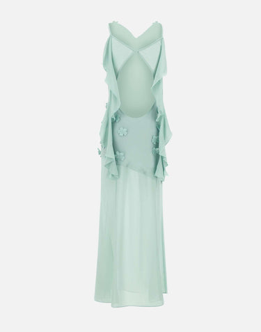"Maxi waterfall dress" 113904 305 ROTATE BIRGER CHRISTENSEN 
