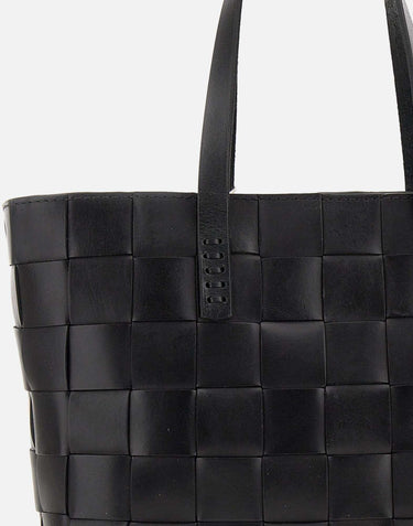 "Japan Tote" in pelle 8151 BLACK DRAGON DIFFUSION 