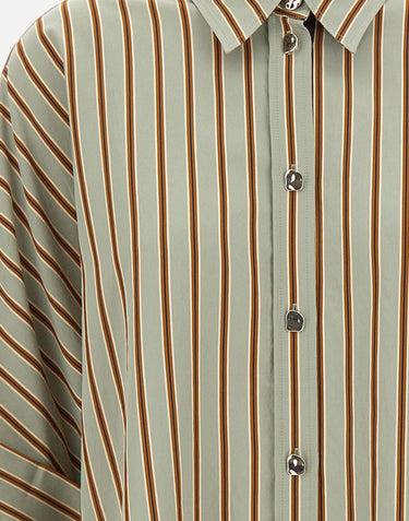 Camicia in rayon a righe CA6351T553A P9641 LIU-JO 