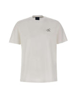 T-shirt in cotone con logo 16311627 965 PAUL&SHARK 