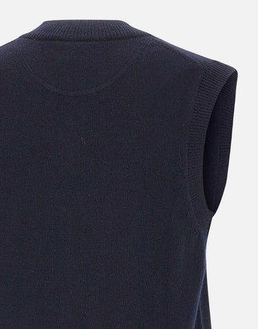 Gilet in morbida lana e cashmere K45115 07 SUN68 