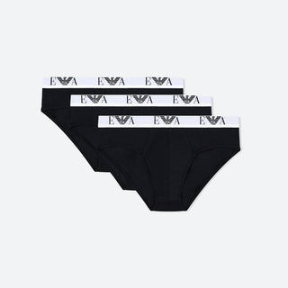 Set tre slip in cotone stretch EM000258 AF14131MC061 EMPORIO ARMANI 