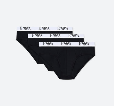 Set tre slip in cotone stretch EM000258 AF14131MC061 EMPORIO ARMANI