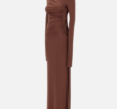 Abito "Veronica" in crepe T170119A TJP073CACAO THE ANDAMANE 