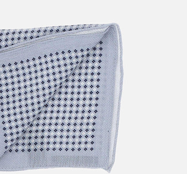 Pochette in lino e cotone 50565238 030 BOSS 