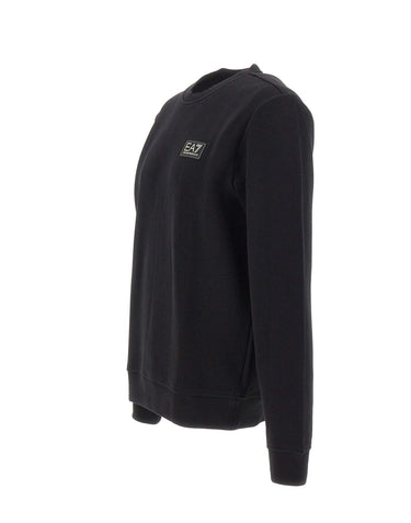 Felpa in cotone a costine 7M002231 AF21822UC001 EA7 