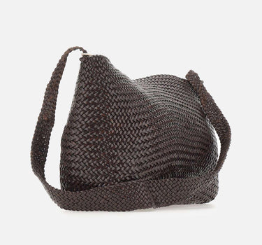 Borsa a tracolla "Santa Marta" 8703 DKBROWN DRAGON DIFFUSION 