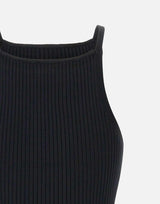 "Signature point rib knit" VESMTO042FI0001 BLACK COURREGES 