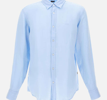 Camicia in lino 50567579 460 BOSS 
