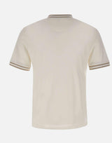 T-shirt con profili a righe M75TSHM13 TES0M291010301 ELEVENTY 