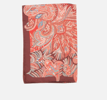 Foulard in seta con motivo paisley floreale WAXA0008 AKI74X0863 ETRO 