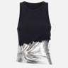 Top con anello e arricciatura 26PJTE015C00530 M004 RABANNE 