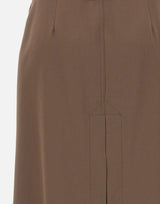 Gonna a portafoglio in misto lana S52ME0035 M35436123 MM6 MAISON MARGIELA 