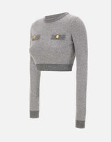 Top "Daily" in maglia con paillettes MK56T57E2 431 ELISABETTA FRANCHI 