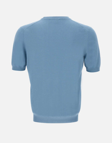 Maglia in cotone a maniche corte 57136 21810573 GRAN SASSO 
