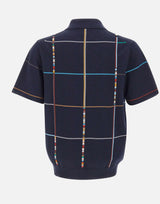 Polo in cotone lavorato a maglia M1R783ZV03025 49 PAUL SMITH 