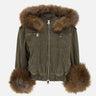 Bomber con pelliccia 2J203A C5235 BLUMARINE 