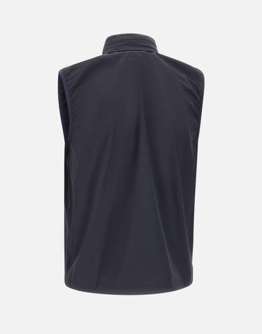 Gilet sfoderato in nylon stretch S6II623M080 01101 ASPESI 