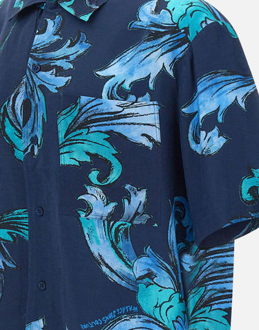 Camicia in viscosa 78GAL2B0 NS632283 VERSACE JEANS COUTURE 