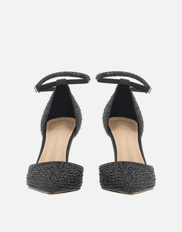 Décolleté "Gruis" S0027NER52A NERO TWENTYFOURHAITCH 