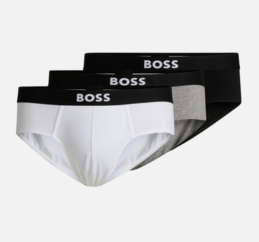 Set 3 slip in cottone stretch 50546561 999 BOSS 
