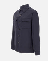 Giacca overshirt in lyocell 9C36SH653E SG97901 PAL ZILERI 