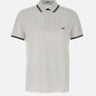 Polo  in piquet di cotone stretch NPMB250140STDW B001 FAY 