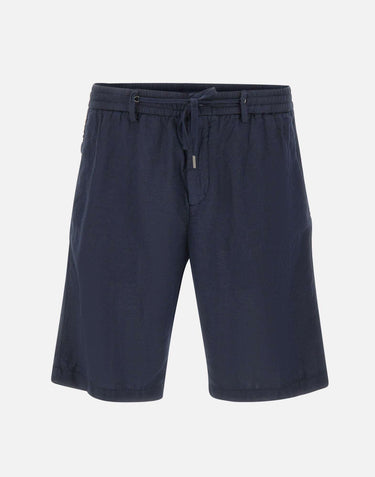 Shorts in misto lino e cotone 26P71749 037 PERFECTION 