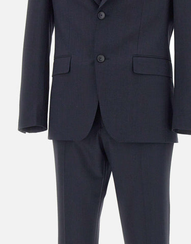 Abito slim fit con micromotivo 50561863 404 BOSS 