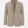 Blazer in lana e cashmere CN6202E AAIF65517210GR LARDINI 