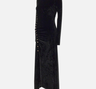 Abito lungo con arricciatura 25PJR0887VI0338 P001 RABANNE 