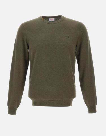 Maglia in lana e cotone K45101 74 SUN68 