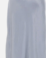 Gonna sottoveste in raso con spacco laterale V890230667 431LTL VINCE. 