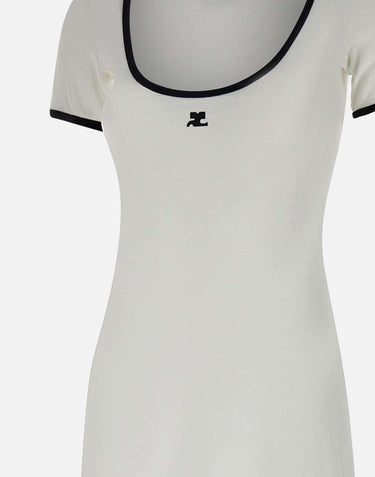 Abito "Holistic" in cotone 225JRO600JS0203 0098 COURREGES 