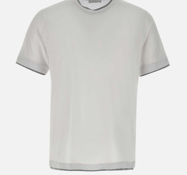 T-shirt in cotone supima DK87105 BIANCO DIKTAT 
