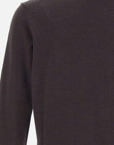 Pullover girocollo in lana vergine 402201 146 KANGRA 