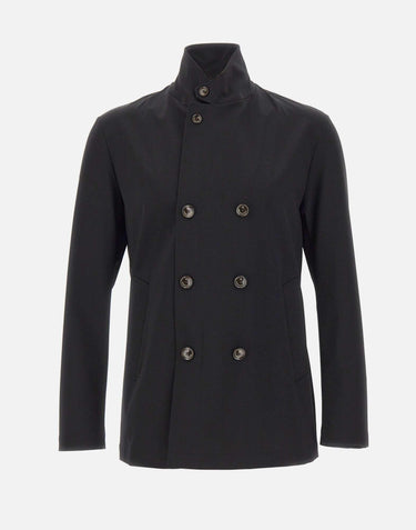 Giacca doppiopetto in twill S10MUC972 18599 MONTECORE 