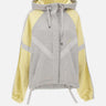Giacca bomber bicolor in pile 260WCB00110 JJF007AA841 THE ATTICO 