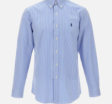 Camicia in popeline stretch a righe 710929346 001 POLO RALPH LAUREN 