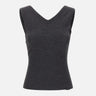 Top smanicato in lana merino 1326KTP007310B ORE VICTORIA BECKHAM 