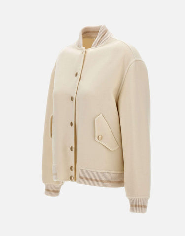 Bomber in lana L85GBTL02 TES0L1060101 ELEVENTY 