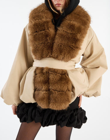 "Faux fur collar jkt" 115145 532 ROTATE BIRGER CHRISTENSEN 