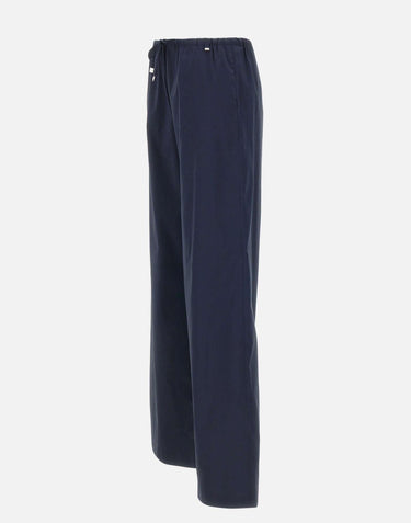 Pantaloni ampi in misto cotone PT000213D 132889200 HERNO 