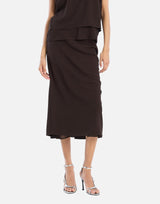 Gonna midi a due strati 115288 1667 ROTATE BIRGER CHRISTENSEN 