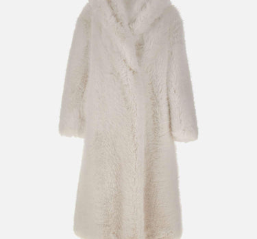 "Mink hood coat" MINKCOAT WHITE BB COUTURE 